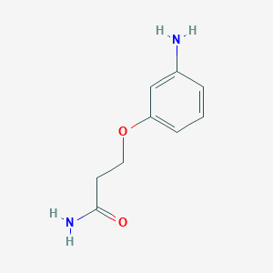 3-(3-Aminophenoxy)propanamide图片