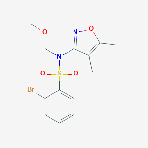 2-BROMO-N-(4,5-DIMETHYLISOXAZOL-3-YL)-N-(METHOXYMETHYL)BENZENESULFONAMIDE图片