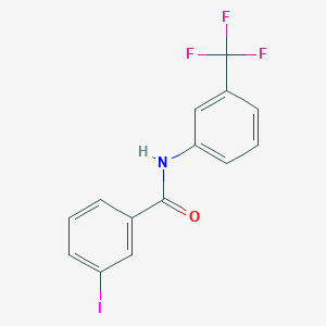3-Iodo-N-(3-(trifluoromethyl)phenyl)benzamide图片