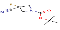 tert-butyl3-cyano-3-fluoro-azetidine-1-carboxylate图片