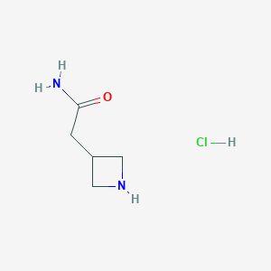 2-(azetidin-3-yl)acetamidehydrochloride图片