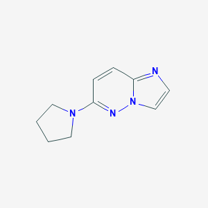 6-Pyrrolidin-1-yl-imidazo[1,2-b]pyridazine图片