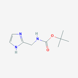 tert-butyl N-(1H-imidazol-2-ylmethyl)carbamate图片
