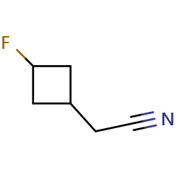 2-(3-fluorocyclobutyl)acetonitrile图片