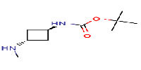 tert-butylN-[trans-3-(methylamino)cyclobutyl]carbamate图片