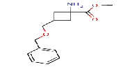 methyl1-amino-3-[(benzyloxy)methyl]cyclobutane-1-carboxylate图片