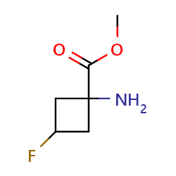 methyl1-amino-3-fluorocyclobutane-1-carboxylate图片