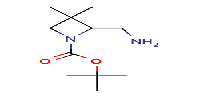 tert-butyl2-(aminomethyl)-3,3-dimethylazetidine-1-carboxylate图片