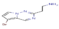 2-{5-bromopyrrolo[2,1-f][1,2,4]triazin-2-yl}ethan-1-amine图片