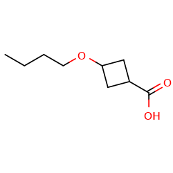 3-butoxycyclobutane-1-carboxylicacid图片