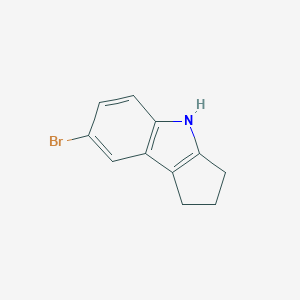7-Bromo-1,2,3,4-tetrahydrocyclopenta[B]indole图片