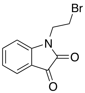 1-(2-Bromoethyl)-1H-indole-2,3-dione图片