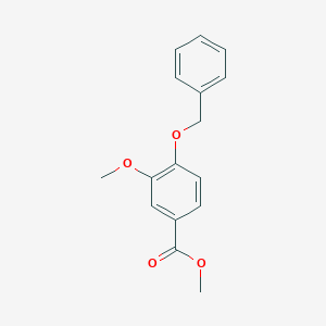 4-Benzyloxy-3-methoxybenzoicAcidMethylEster图片