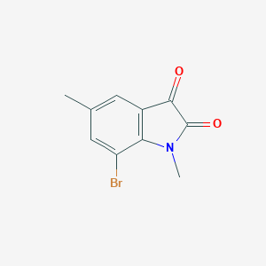 7-Bromo-1,5-dimethyl-1H-indole-2,3-dione图片