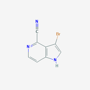 3-Bromo-4-cyano-5-azaindole图片
