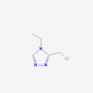 3-(chloromethyl)-4-ethyl-4H-1,2,4-triazole图片