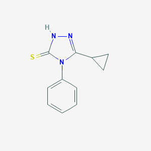5-cyclopropyl-4-phenyl-4H-1,2,4-triazole-3-thiol图片