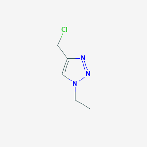 4-(chloromethyl)-1-ethyl-1H-1,2,3-triazole图片