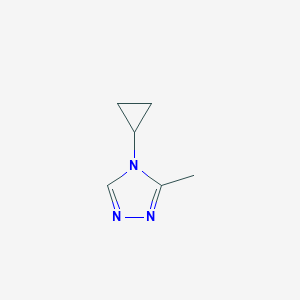 4-cyclopropyl-3-methyl-4H-1,2,4-triazole图片
