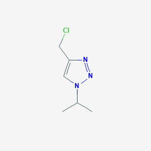 4-(chloromethyl)-1-(propan-2-yl)-1H-1,2,3-triazole图片