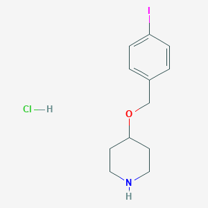 4-((4-Iodobenzyl)oxy)piperidine hydrochloride图片