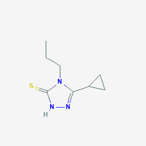 5-cyclopropyl-4-propyl-4H-1,2,4-triazole-3-thiol图片