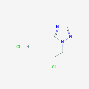 1-(2-chloroethyl)-1H-1,2,4-triazole hydrochloride图片