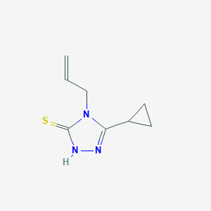 5-cyclopropyl-4-(prop-2-en-1-yl)-4H-1,2,4-triazole-3-thiol图片