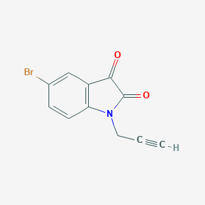 5-Bromo-1-(Prop-2-Yn-1-Yl)-2,3-Dihydro-1h-Indole-2,3-Dione图片