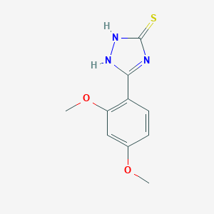 5-(2,4-Dimethoxyphenyl)-4H-1,2,4-triazole-3-thiol图片