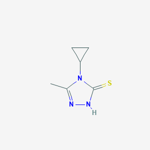 4-cyclopropyl-5-methyl-4H-1,2,4-triazole-3-thiol图片
