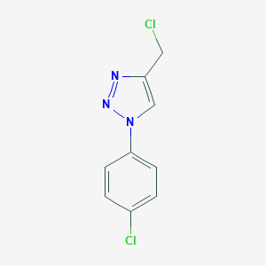 4-(Chloromethyl)-1-(4-chlorophenyl)-1H-1,2,3-triazole图片