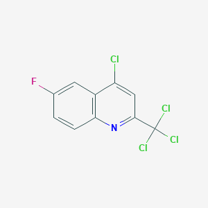 4-Chloro-6-fluoro-2-trichloromethyl-quinoline图片