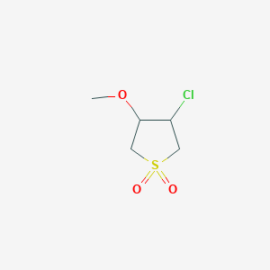 3-chloro-4-methoxytetrahydrothiophene 1,1-dioxide图片