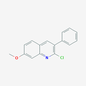 2-Chloro-7-methoxy-3-phenylquinoline图片