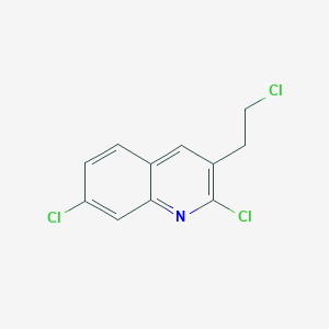 3-(2-Chloroethyl)-2,7-dichloroquinoline图片