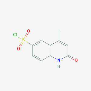 2-hydroxy-4-methyl-6-quinolinesulfonyl chloride图片