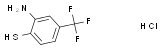 2-氨基-4-(三氟甲基)苯硫醇盐酸盐图片
