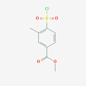 methyl 4-(chlorosulfonyl)-3-methylbenzoate图片