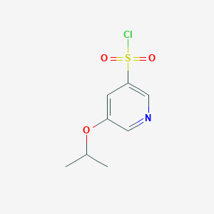 5-(propan-2-yloxy)pyridine-3-sulfonyl chloride图片