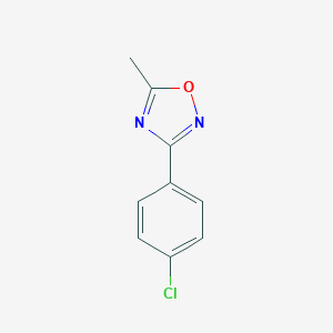 3-(4-Chlorophenyl)-5-methyl-1,2,4-oxadiazole图片