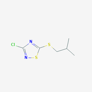 3-Chloro-5-(isobutylthio)-1,2,4-thiadiazole图片
