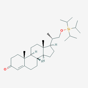 (20S)-21-[[Tris(isopropyll)silyl]oxy]-20-methyl-pregn-4-en-3-one图片