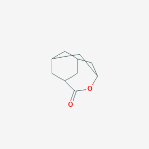 4-Oxatricyclo[4,3,1,1~3,8~]undecan-5-one图片