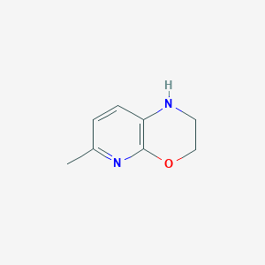 6-Methyl-1H,2H,3H-pyrido[2,3-b][1,4]oxazine图片