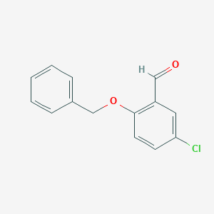 2-(Benzyloxy)-5-chlorobenzaldehyde图片