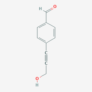 4-(3-Hydroxy-1-propyn-1-yl)benzaldehyde图片