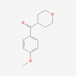 4-(4-methoxybenzoyl)oxane图片