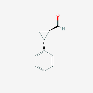 trans,rel-(1R,2R)-2-phenylcyclopropane-1-carbaldehyde图片