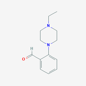 2-(4-ethylpiperazin-1-yl)benzaldehyde图片